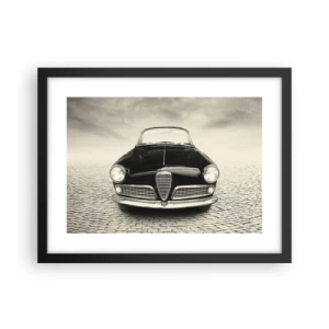 Poster în ramă neagră - Și cum să nu mă iubești? - 40x30 cm