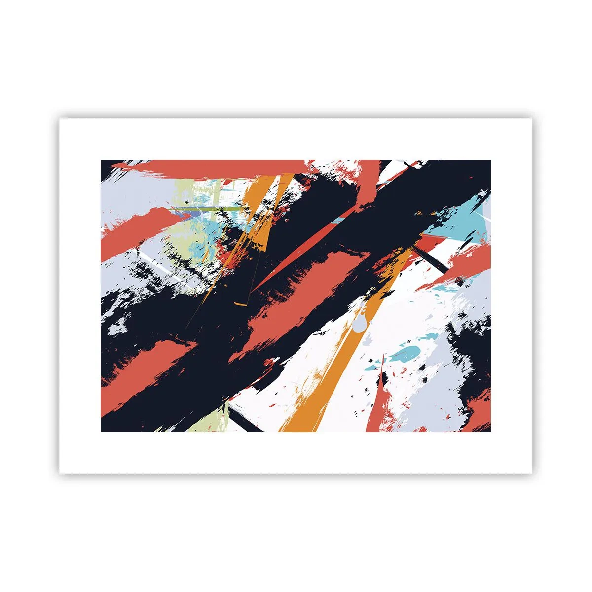 Poster - Compoziție dinamică - 40x30 cm