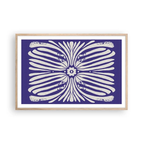 Poster în ramă de stejar deschis - Inspirații etnice - 91x61 cm