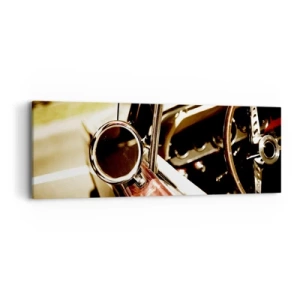 Tablou pe pânză - O mașină cu suflet - 90x30 cm