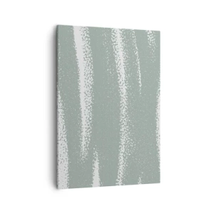 Tablou pe pânză - Abstracție în stil de iarnă - 50x70 cm