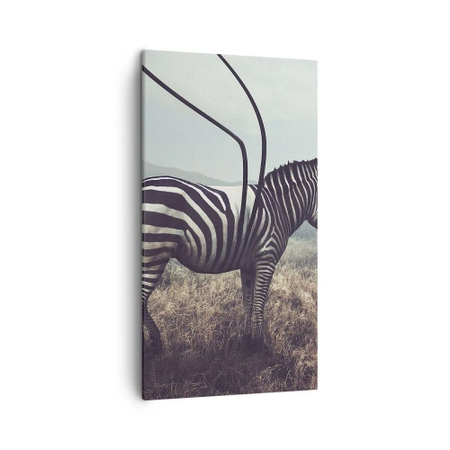 Tablou pe pânză - Atenție! Defecțiune - 45x80 cm