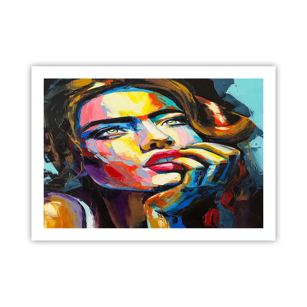 Poster - Visele ca niște păsări se înalță pe cer - 70x50 cm