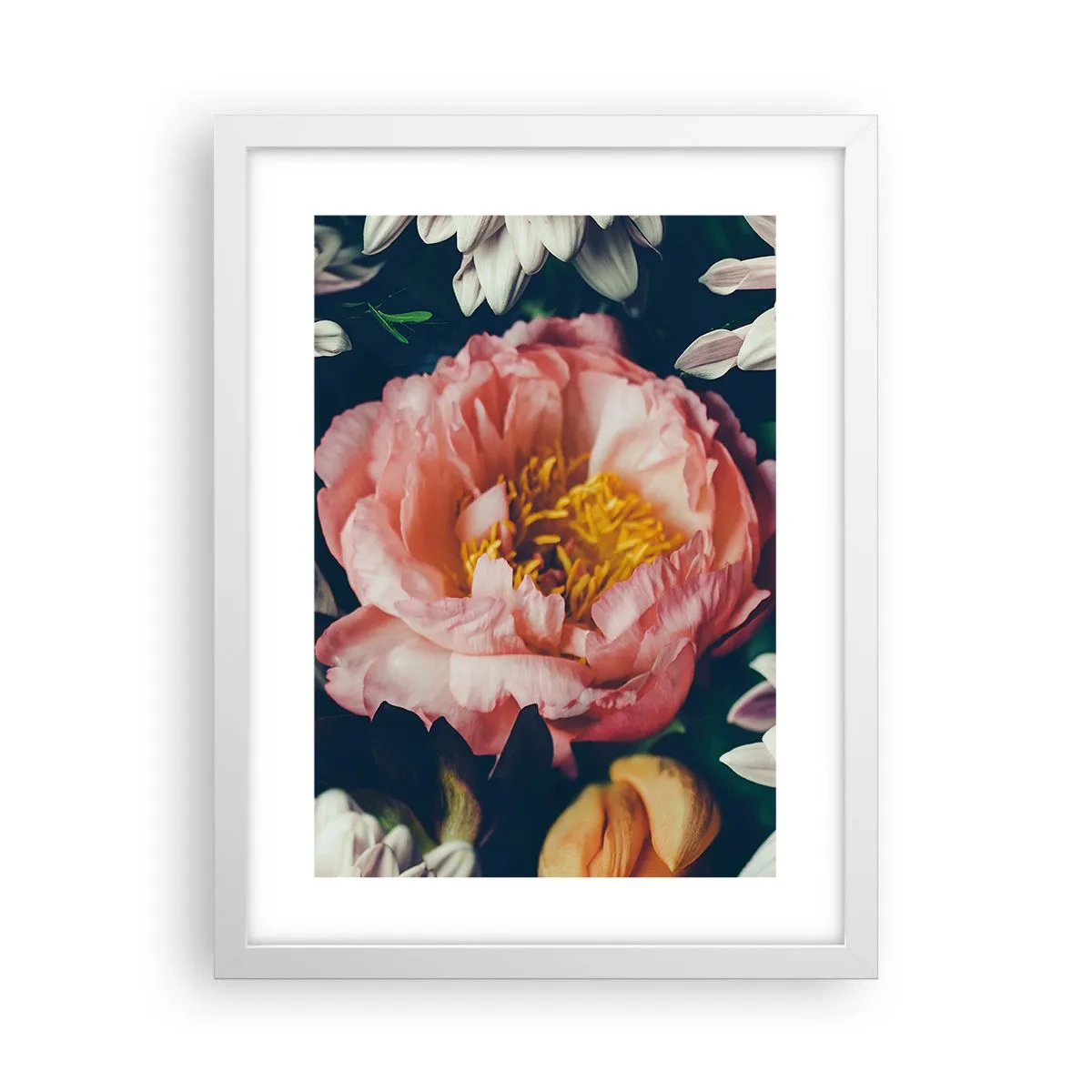 Poster în ramă albă - Cu splendoare barocă - 30x40 cm