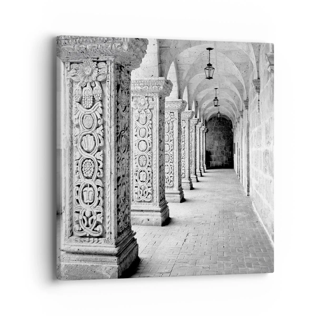 Tablou pe pânză - Și încotro…? - 40x40 cm