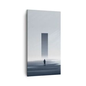 Tablou pe pânză - Oportunitate sau amenințare? - 45x80 cm