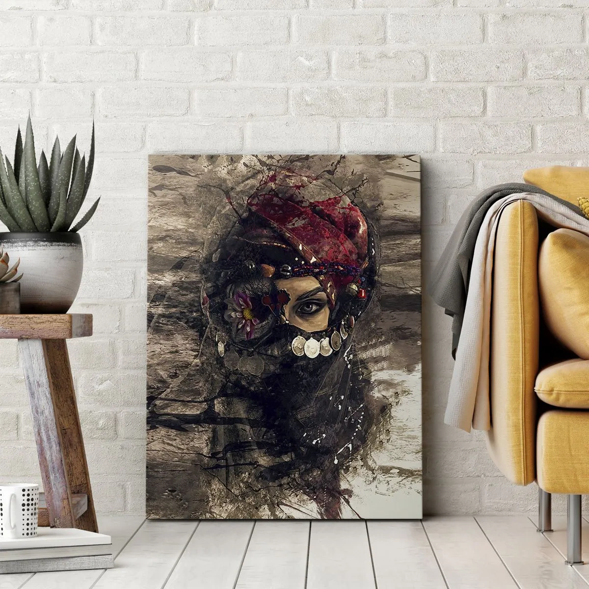 Tablou pe pânză - Cel puțin îngrijător - 65x120 cm