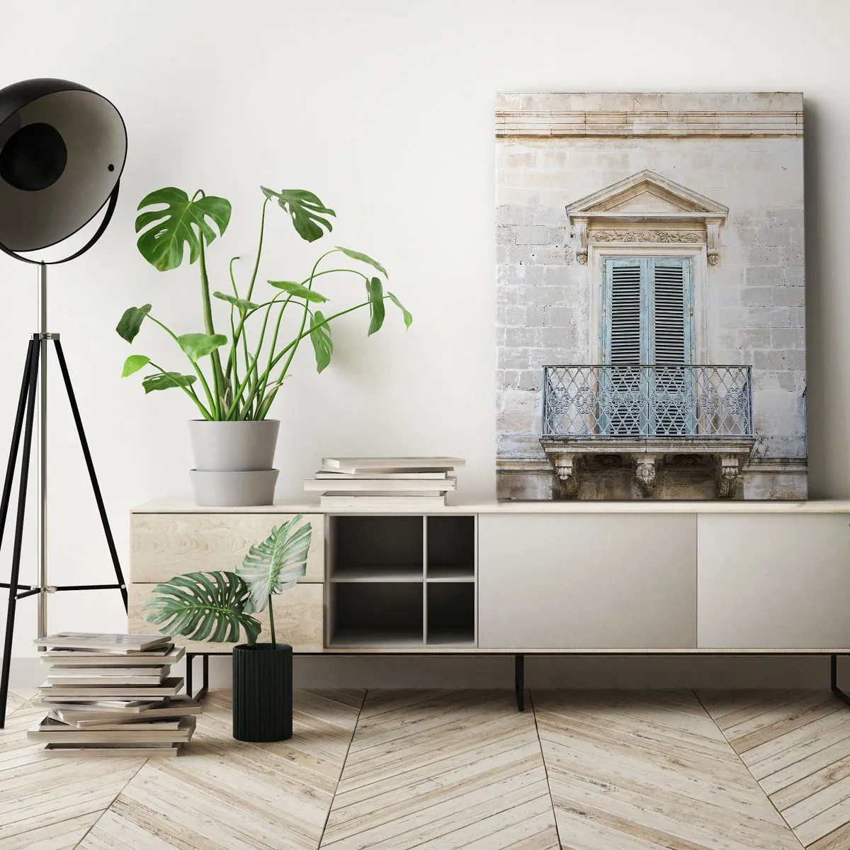 Tablou pe pânză - Farmecul unic italian - 65x120 cm