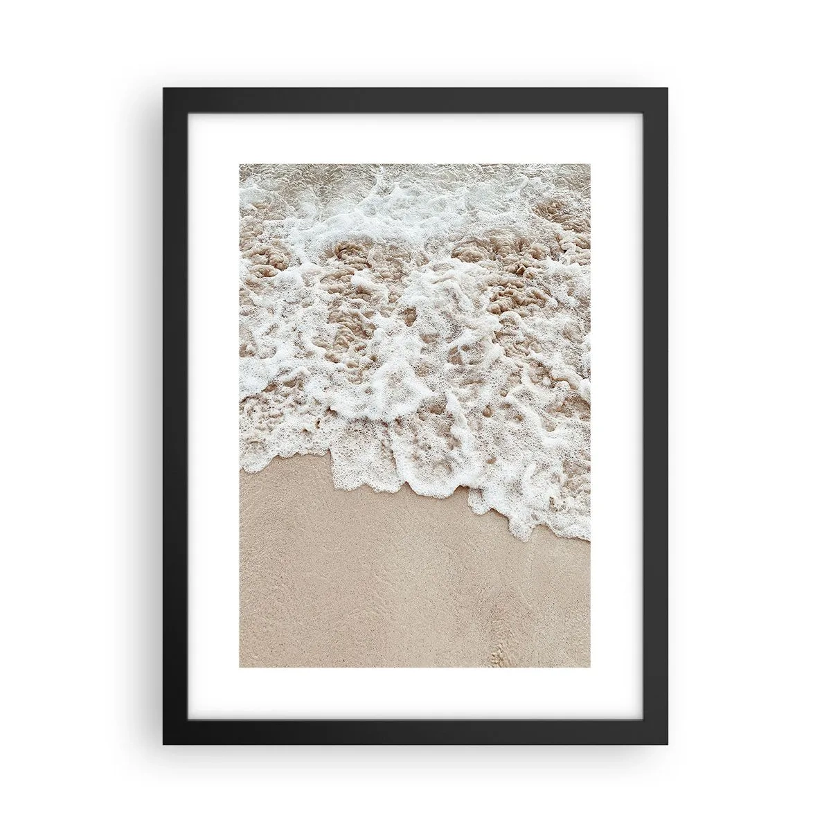 Poster în ramă neagră - Mă întorc imediat - 30x40 cm