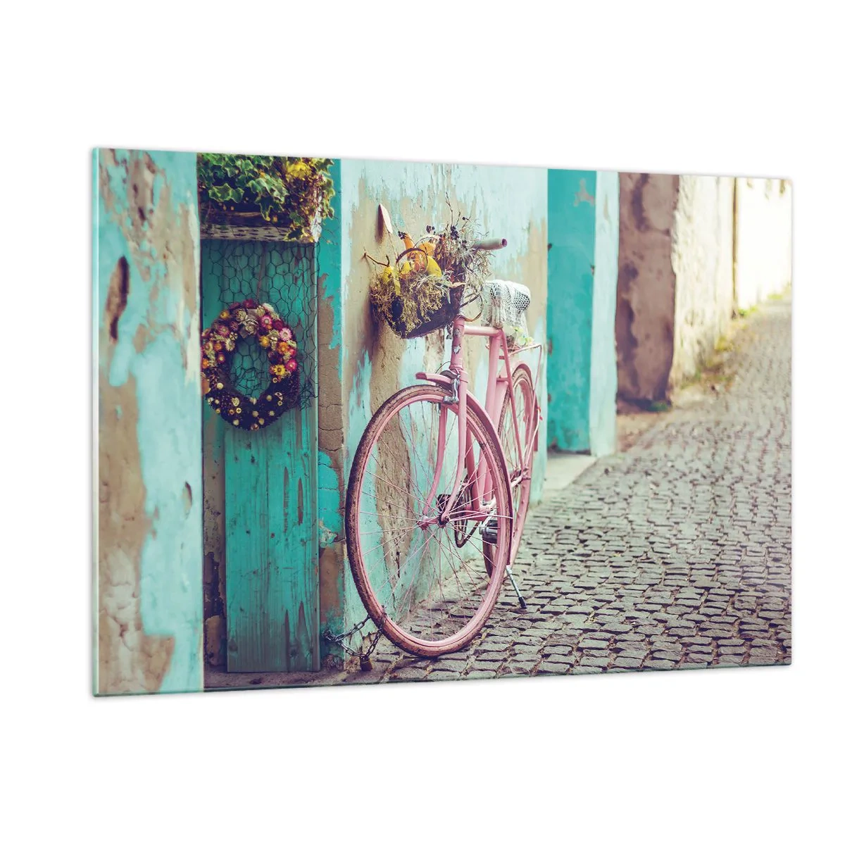 Tablou pe sticlă - Mă întorc imediat - 120x80 cm