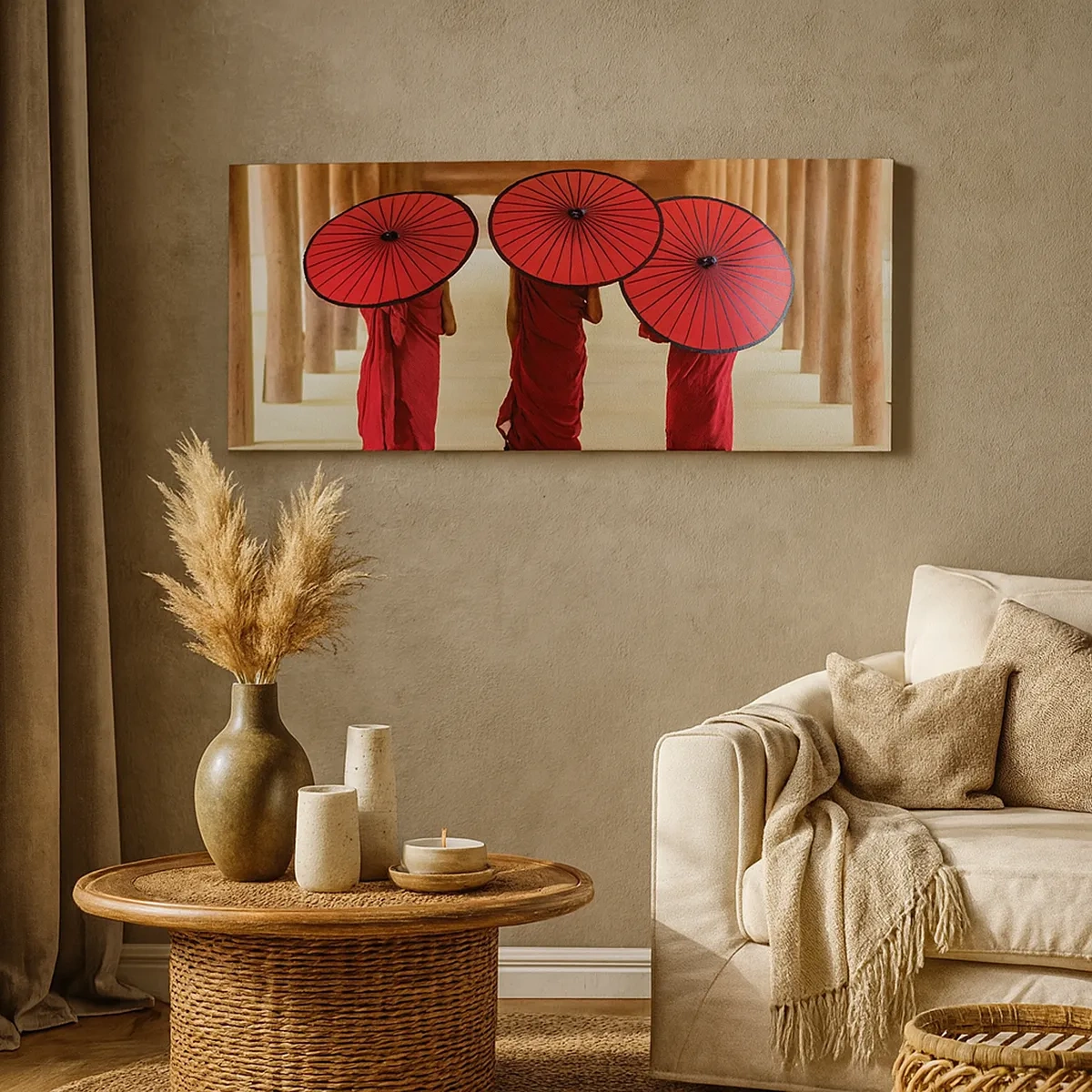 Tablou pe pânză - Pe drumul spre Tărâmul Pur - 30x30 cm