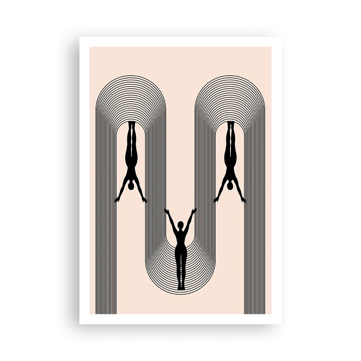 Poster - Cu susul în jos - 70x100 cm