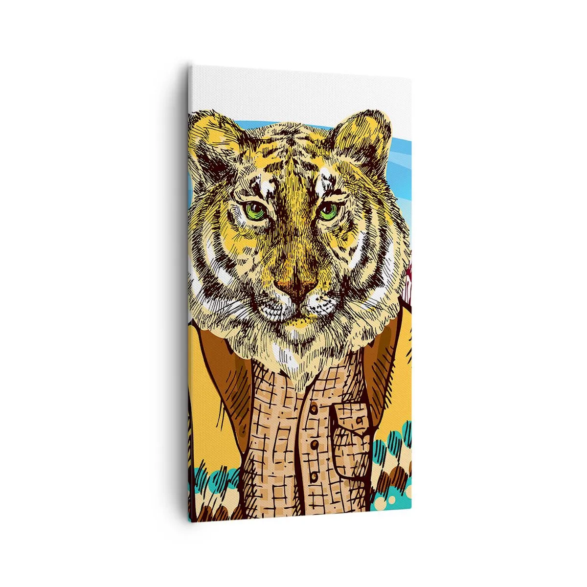 Tablou pe pânză - Nu atât de sălbatic cum este cunoscut - 55x100 cm