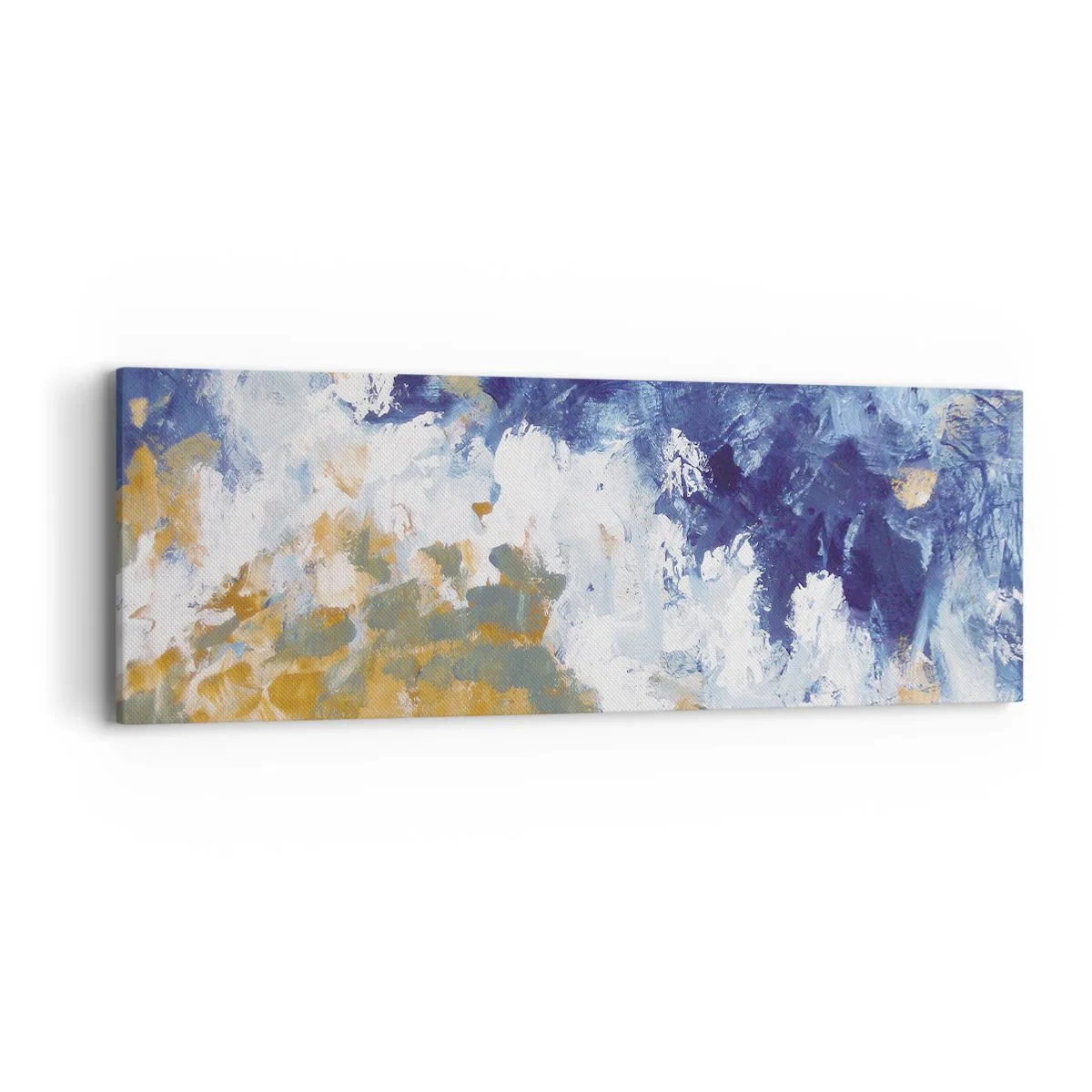 Tablou pe pânză - Dansul elementelor - 90x30 cm