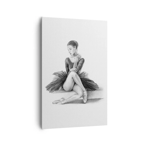 Tablou pe pânză - Încântată de dans - 80x120 cm