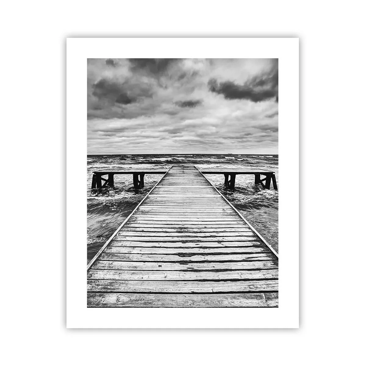 Poster - Aștept ca vântul să fugărească... - 40x50 cm