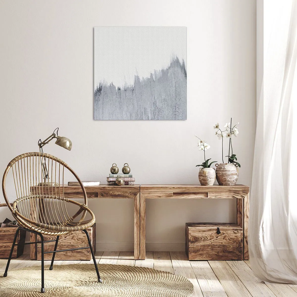 Tablou pe pânză - Înregistrare secretă - 70x70 cm