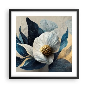 Poster în ramă neagră - Are o inimă de aur - 50x50 cm