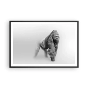 Poster în ramă neagră - Încrezător în puterea lui - 91x61 cm