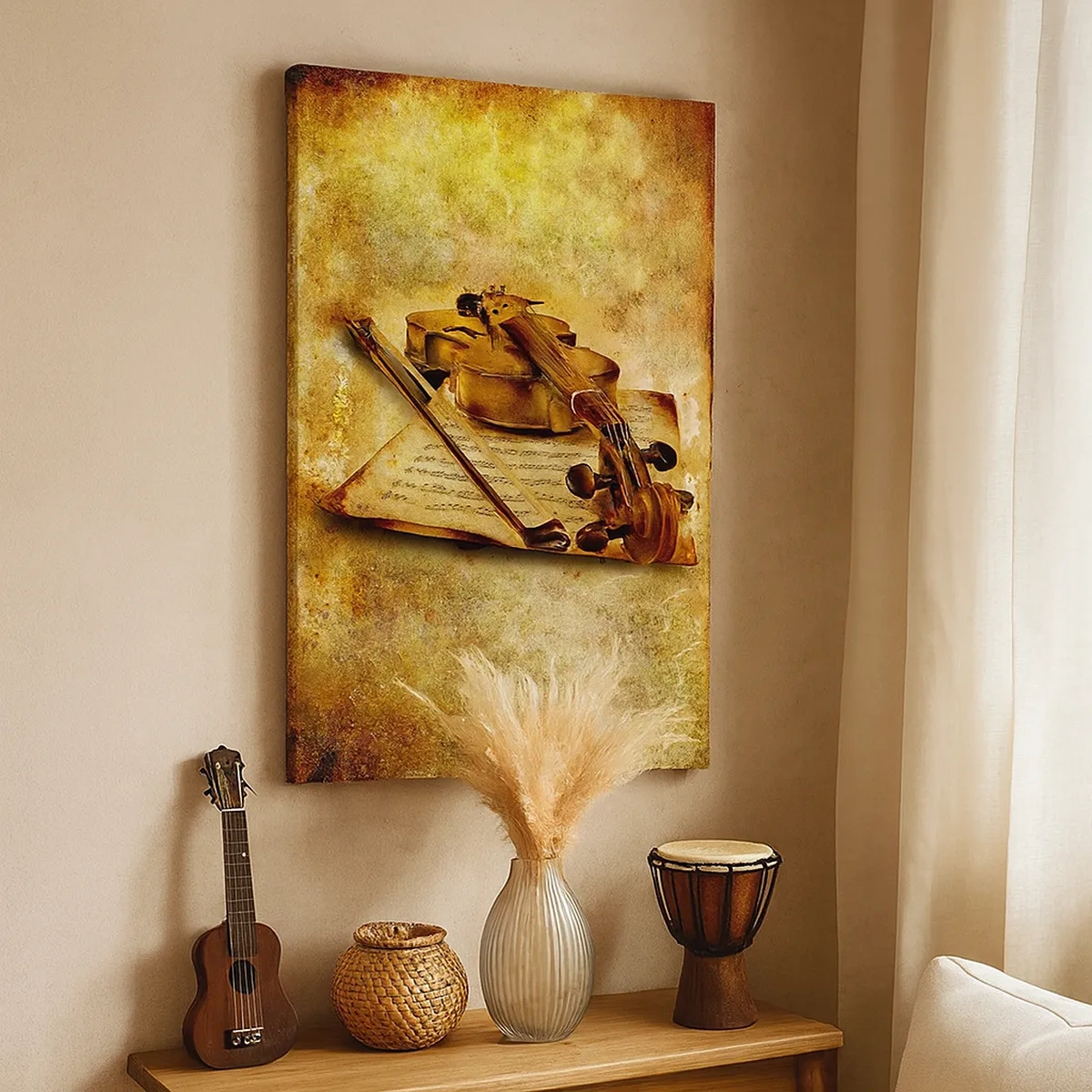 Tablou pe pânză - Virtuozitate necesară imediat - 50x70 cm