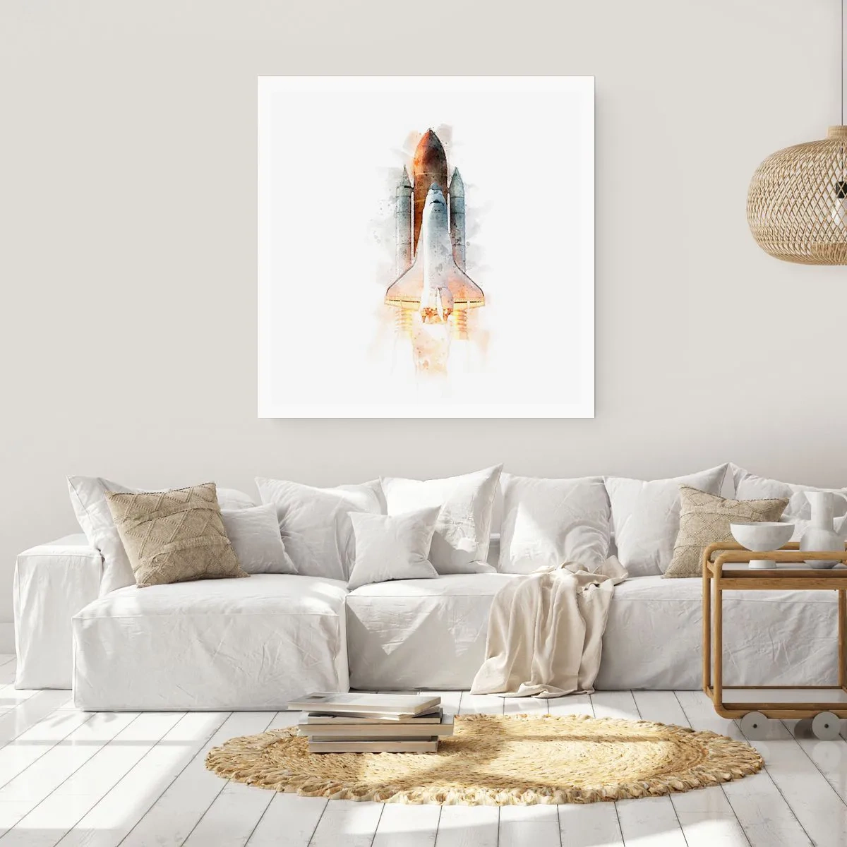 Poster - Exploratorii la start - 50x50 cm