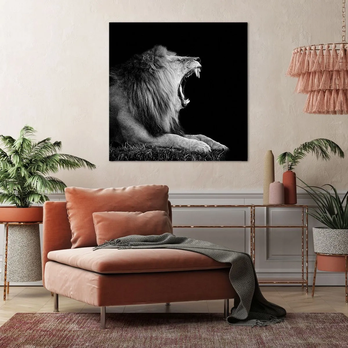 Tablou pe pânză - Fără nici o ezitare - 60x60 cm