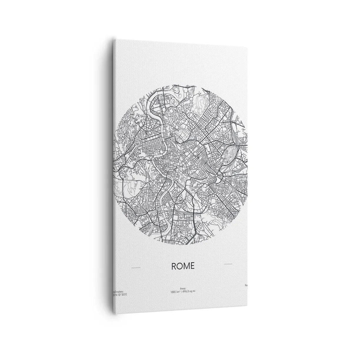 Tablou pe pânză - Anatomia Romei - 55x100 cm