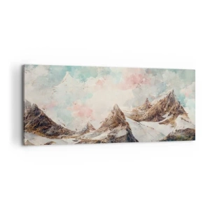 Tablou pe pânză - Lame de piatră - 100x40 cm