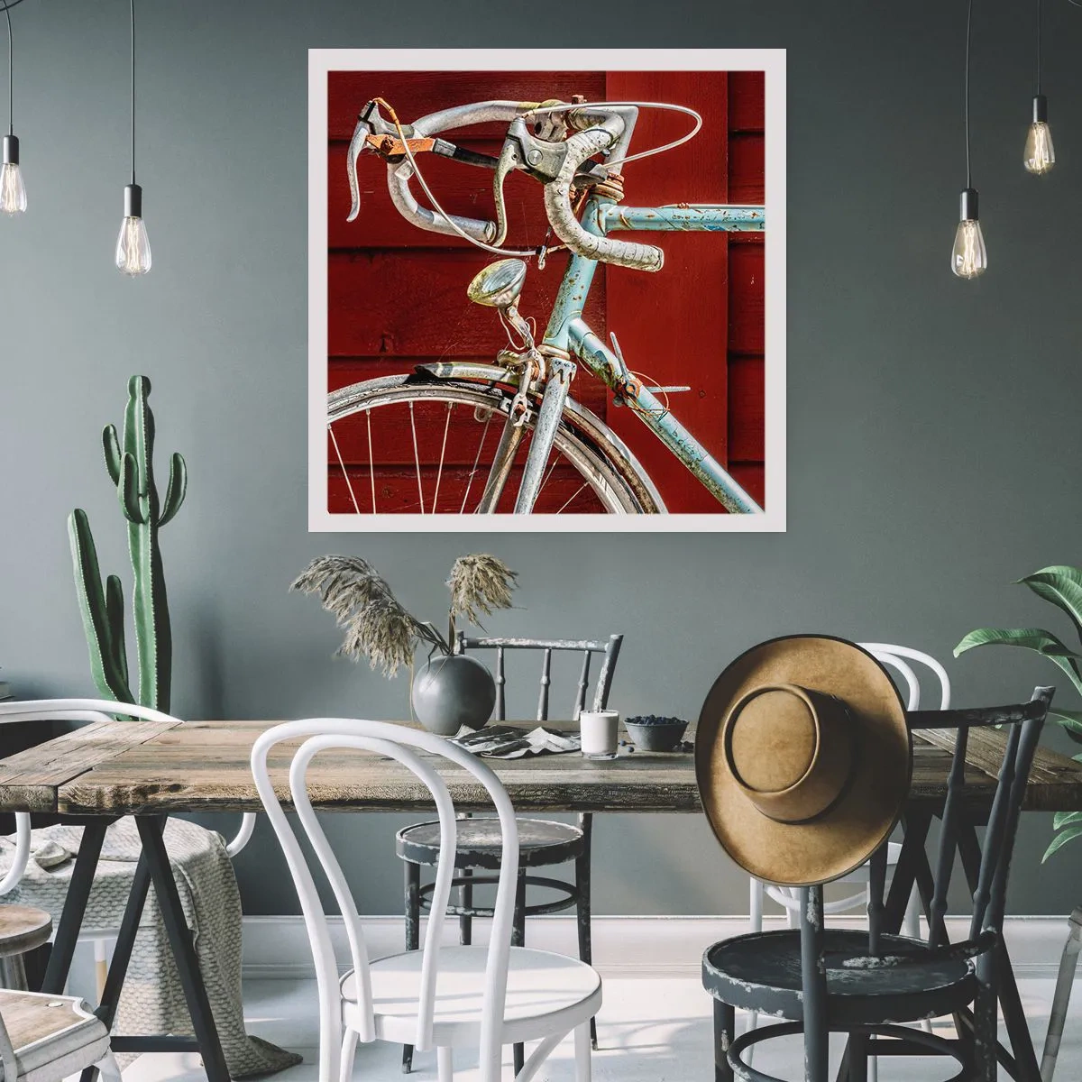 Poster - Creat pentru victorie - 30x30 cm