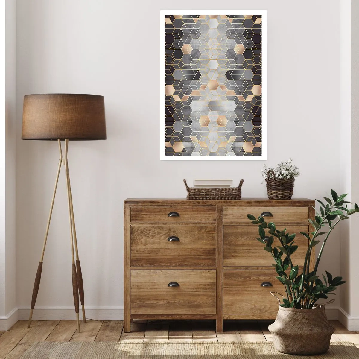 Poster - Compoziție diamantată - 40x50 cm