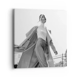 Tablou pe pânză - Vii cu mine? - 40x40 cm