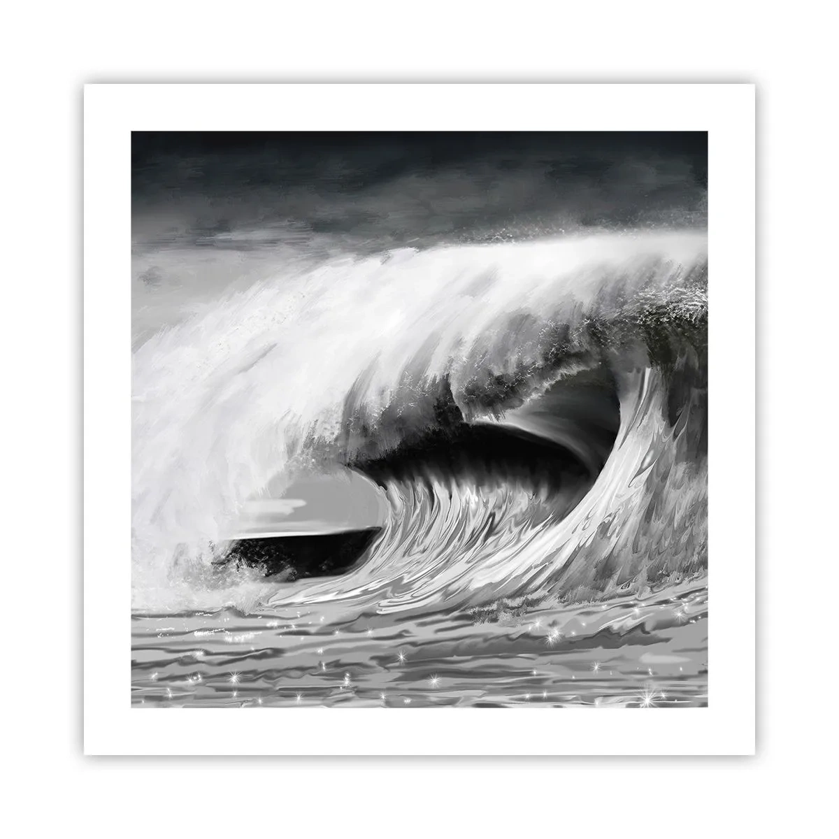 Poster - Mânia oceanului - 50x50 cm