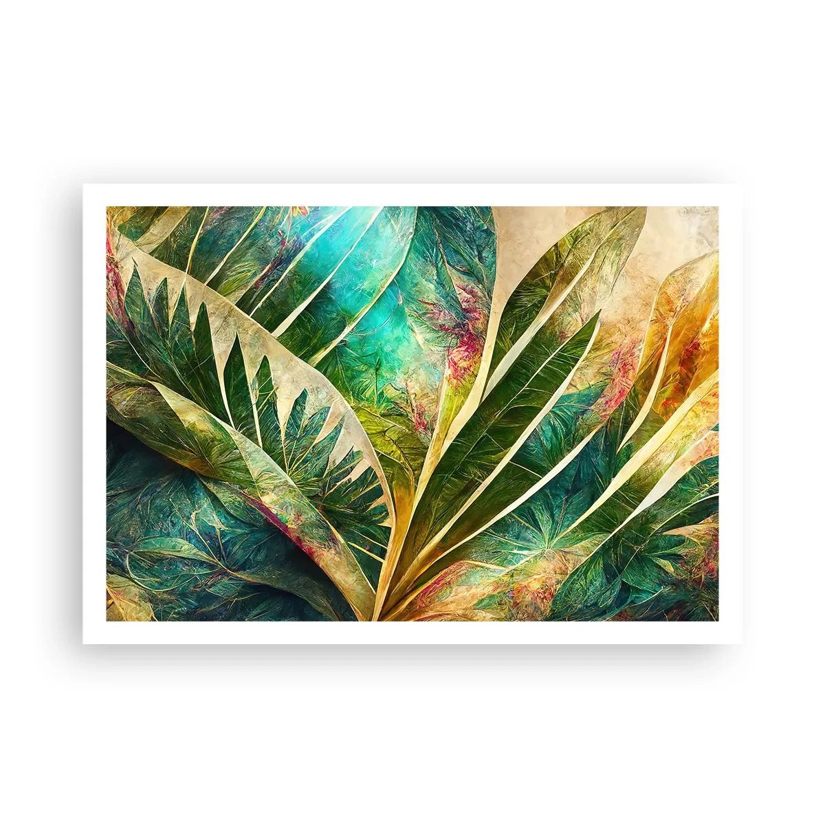 Poster - Culorile tropicelor - 100x70 cm