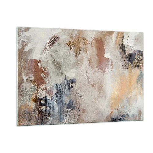Tablou pe sticlă - Abstracție cețoasă - 120x80 cm