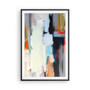 Poster în ramă neagră - Există o metodă? - 61x91 cm