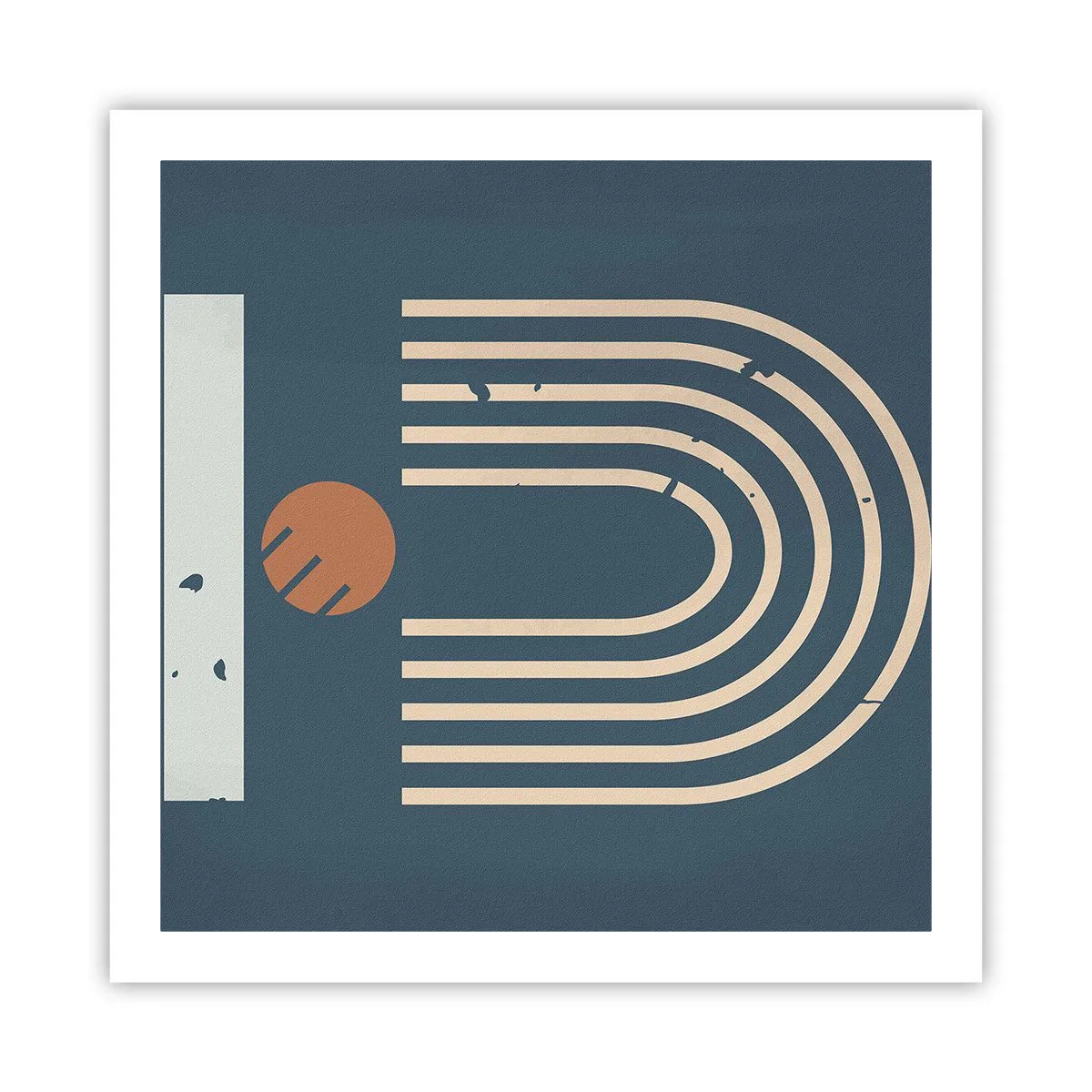 Poster - Geometrie în funcție de rodie - 60x60 cm