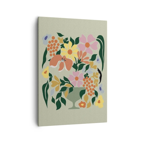 Tablou pe pânză - Buchet plin de viață - 50x70 cm