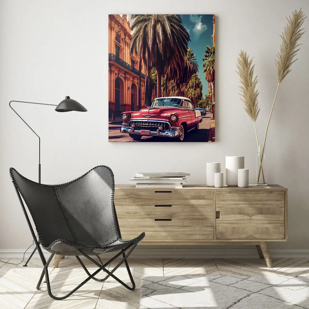 Tablou pe sticlă - Tot în Havana - 70x100 cm