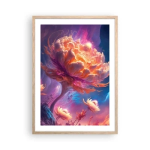 Poster în ramă de stejar deschis - O altă lume - 50x70 cm