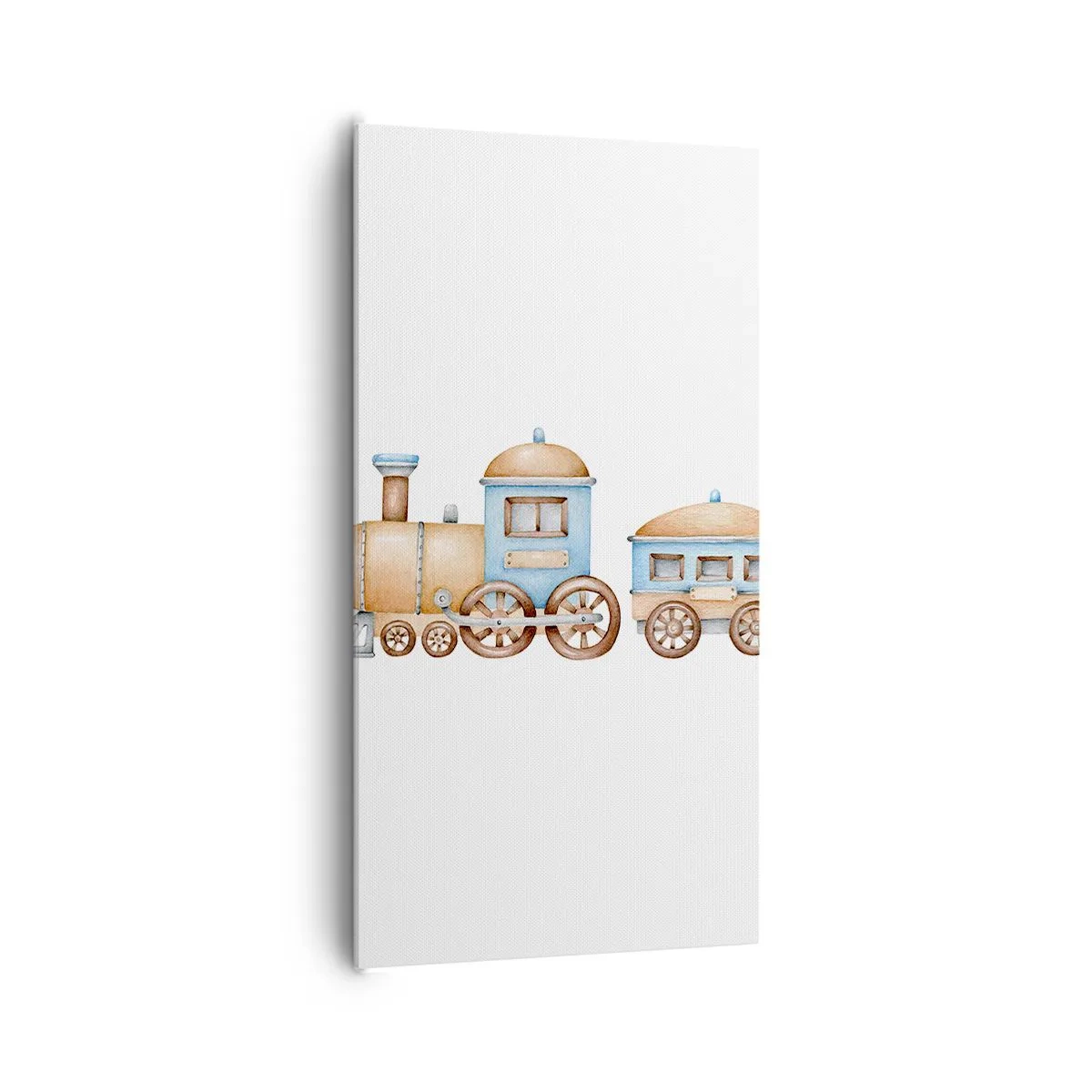 Tablou pe pânză - Trenulețul din copilărie - 65x120 cm
