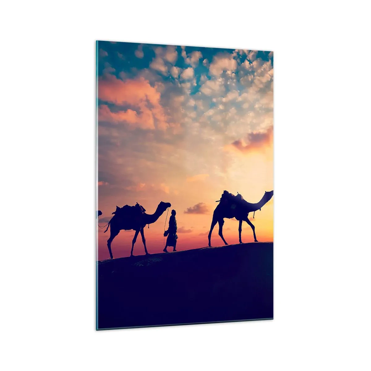 Tablou pe sticlă - Spiritul misterios al Orientului - 70x100 cm