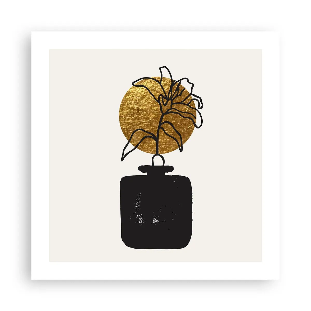 Poster - Cât cântărește aurul? - 50x50 cm