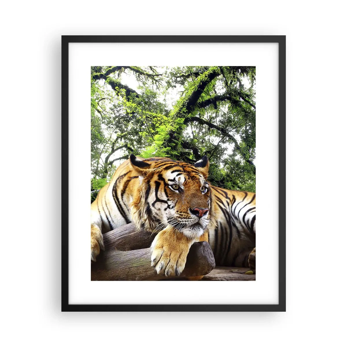 Poster în ramă neagră - Cu respect - 40x50 cm