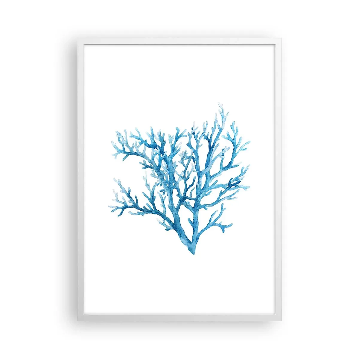 Poster în ramă albă - Filigranul marin - 50x70 cm