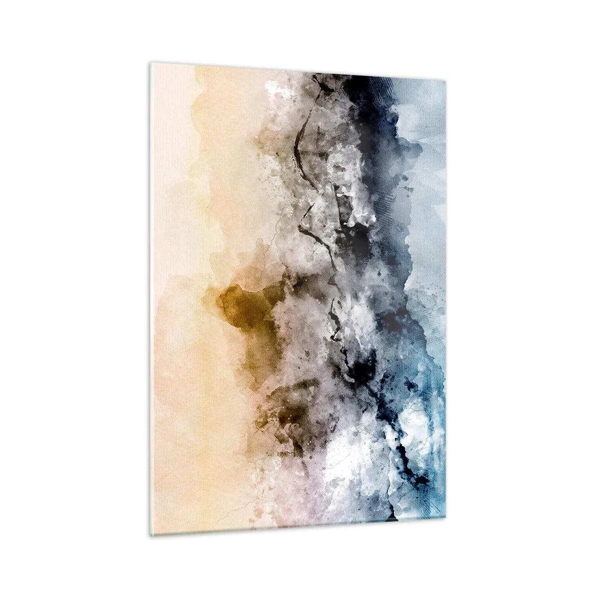 Tablou pe sticlă - Scufundate într-un vârtej de ceață - 50x70 cm