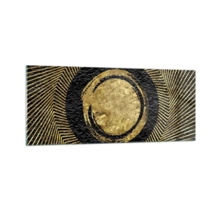 Tablou pe sticlă - Compoziție glamour - 100x40 cm