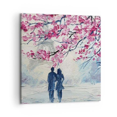 Tablou pe pânză - Plimbare romantică - 50x50 cm