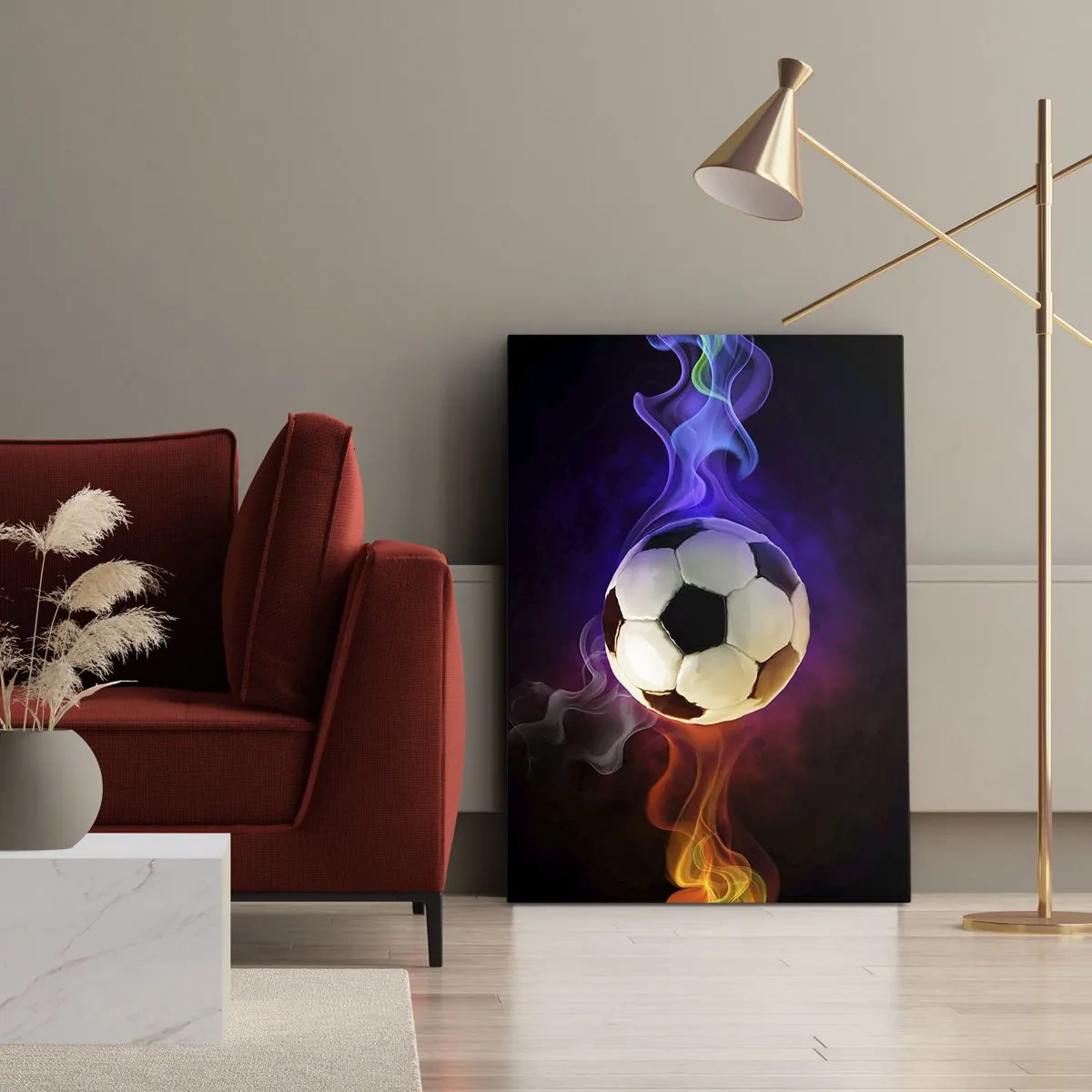 Tablou pe pânză - Puterea magică a jocului - 45x80 cm