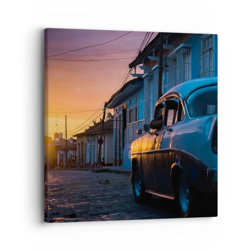 Tablou pe pânză - Aici timpul încetinește - 30x30 cm