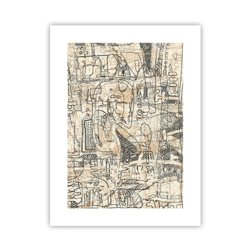 Poster - Așteaptă să fie descifrat - 30x40 cm